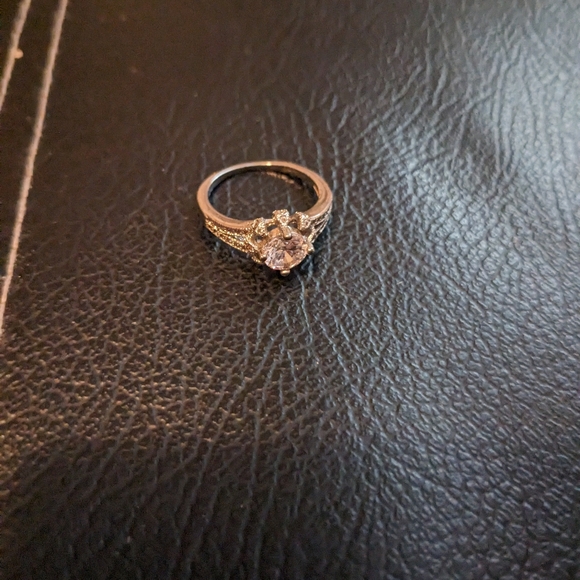 Rhodium plated ring - Picture 2 of 3